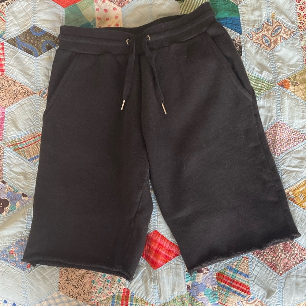 Marissa Webb Black Drawstring Shorts